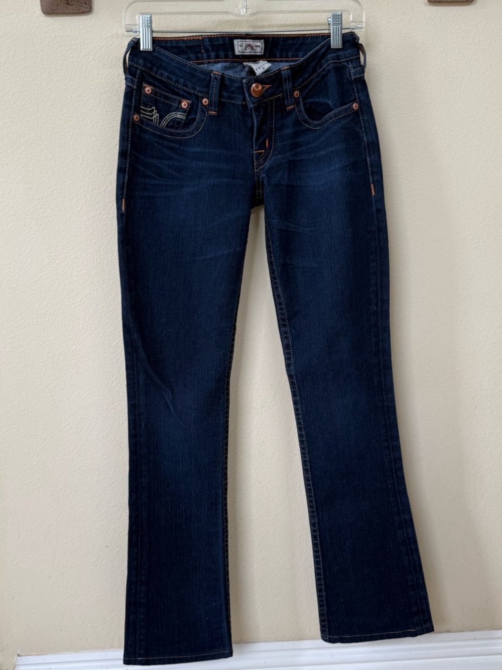 PRVCY jeans with flap back pockets
